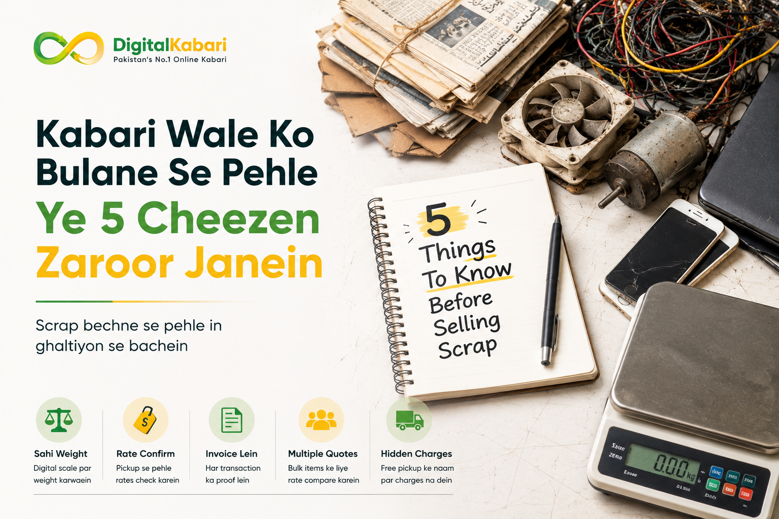 Kabari Wale Ko Bulane Se Pehle Ye 5 Cheezen Zaroor Janein