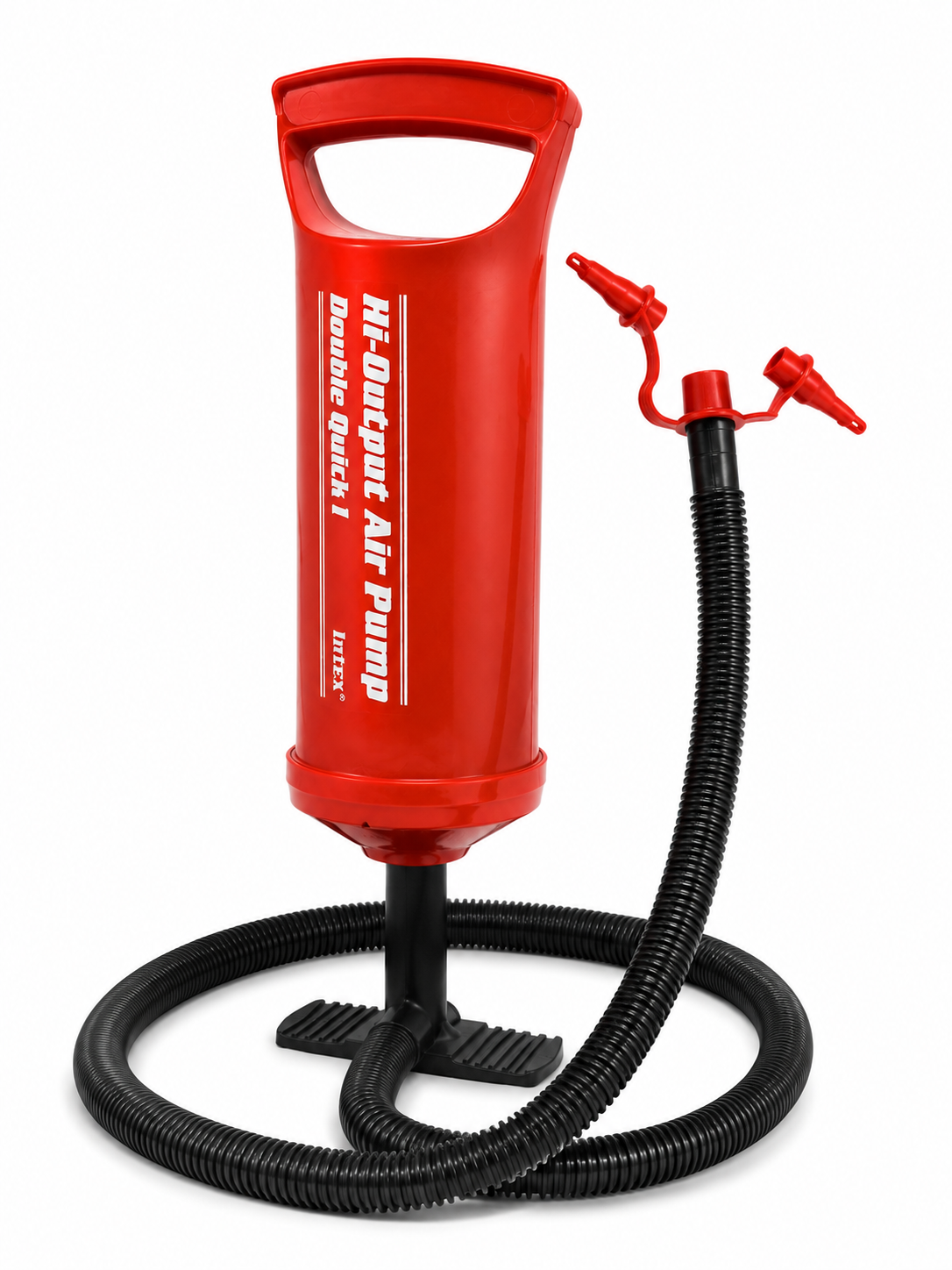 INTEX Hi-Output Air Pump Double Quick I – Manual Foot Pump for Inflatable Beds, Swimming Pools & Air Mattresses image 2