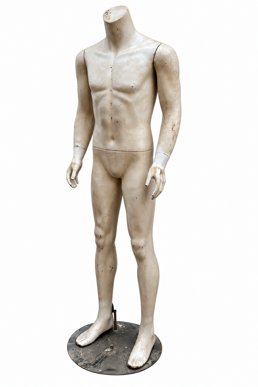 6 Feet Full Body Male Mannequin with Metal Stand for Clothing Display image 1