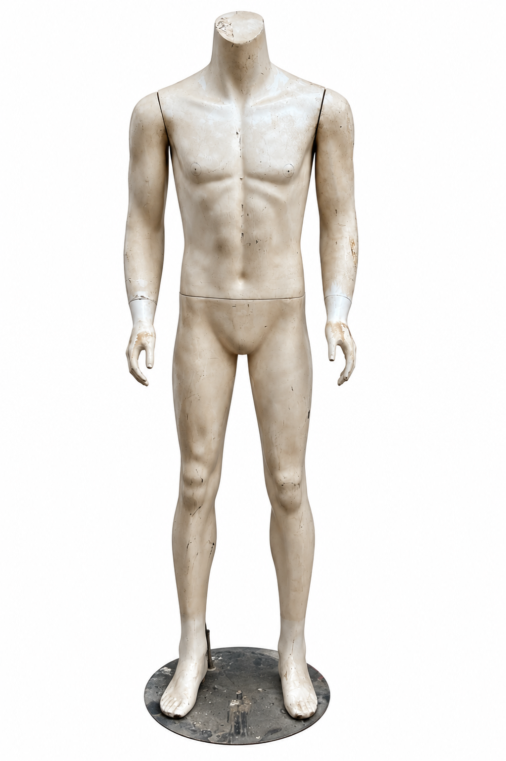 6 Feet Full Body Male Mannequin with Metal Stand for Clothing Display image 2