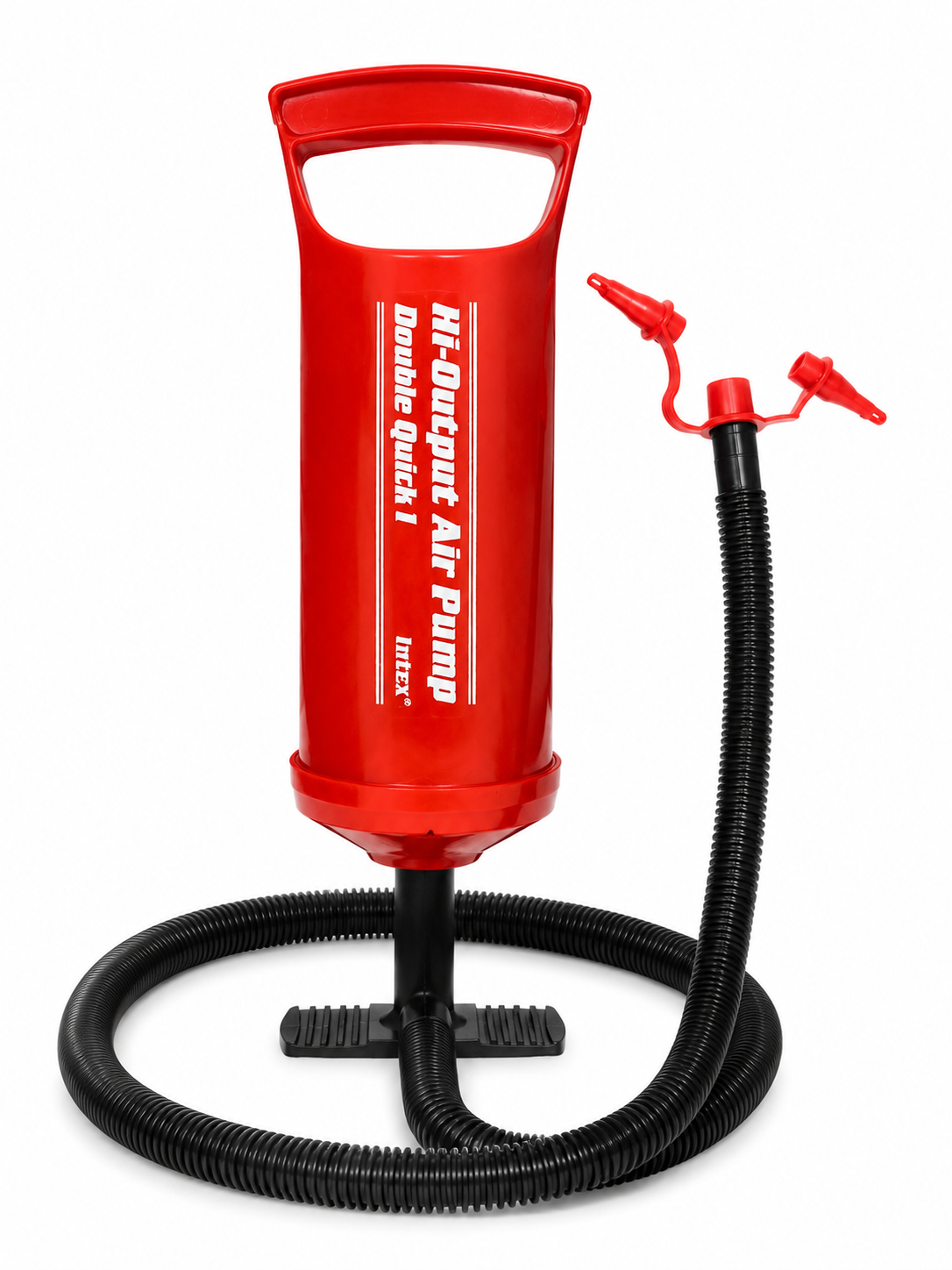INTEX Hi-Output Air Pump Double Quick I – Manual Foot Pump for Inflatable Beds, Swimming Pools & Air Mattresses image 1