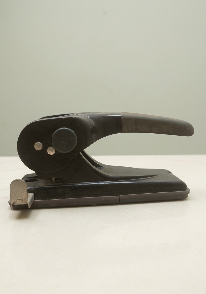 Heavy Duty 2-Hole Paper Punch Machine – Office & Commercial Desktop image 3